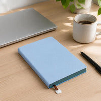 2025 Soft Leatherette Litchi Grain Notebook for Business Meetings and Notes