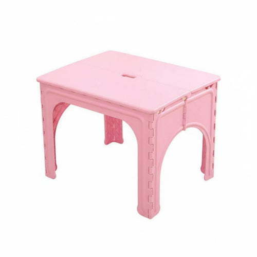 2 Pieces children's Table and Chairs Set Sturdy Construction for Kindergarten