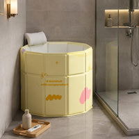 Folding Ice Tub Foldable Collapsible Bathtub Sturdy for Sports Recovery, Adults