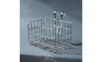 Space-Saving Wire Mesh Cycle Basket Portable Foldable Bike Basket Long-Lasting Strong for Commuters