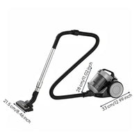 Handheld Canister Vacuum Powerful Suction Horizontal Vacuum Cleaner Lightweight