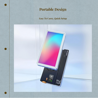 Dimmable RGB LED panel for streaming