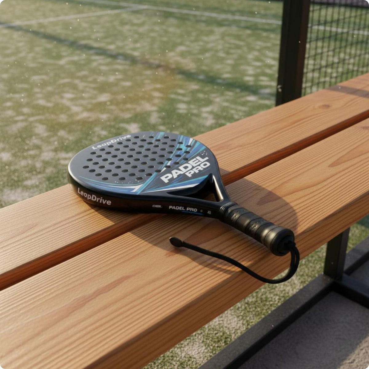 Carbon Fiber Padel Racket ABS Material Beginner Padel Racket Long-Lasting