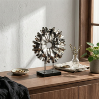 Radiant Sculpture Textured House Decoration Modern
