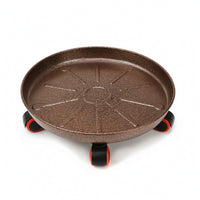 Plant Trolley with Wheels Planter Trolley Sturdy Pot tray for Homeowners, Indoor Garden, Patio