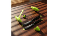 Hobby Plane Propeller Landing Gear Set Easy to Replace   Hobby Plane Spare Parts Set RC Biplane Replacement Parts for Repair