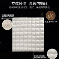 罗兰家纺羽绒被95白鹅绒冬被加厚保暖被芯学生宿舍春秋被子礼盒装