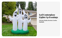 Outdoor Halloween Inflatable | Inflatable specter, Illuminated Night Display, inflatable specter, for Lawn