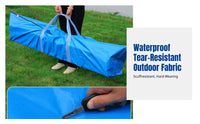 Waterproof Folding Tent Carrying Case Dustproof Oversized Duffle Bag Portable shelter cover Foldable for Vendors, Travelers, Homeowners, Transportation, Camping, Campsites, Moving