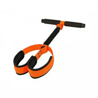 High Elasticity Pedal Resistance Band Multi-Functional Tummy Trimmer Band Portable Workout Tool Body Shaping for Beginners