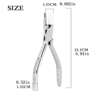 Stainless Steel Saxophone Repair Pliers for Broken Reed Removal, Woodwind Tool