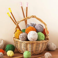 6 Pieces Crochet Hook Cover Multi-Color Silicone Needle Stopper for Crocheters