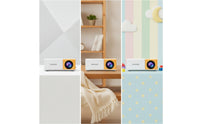 Portable Mini Display Device Compact Display Device with Controller Control 1080p Supported Tabletop for Children, Families, Movie Nights, Bedroom, Living Room