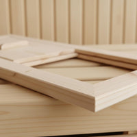 Sauna Air Vent Moisture Release Wooden Ventilation Grille Easy Installation