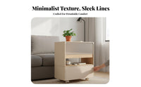 Wheeled Utility Shelf Space-Saving Convertible Rolling Cabinet for Narrow Areas
