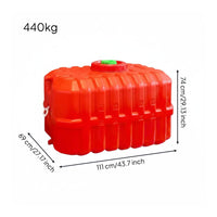 Rectangular Water Container Thickened Car Water Container Horizontal Easy to Clean