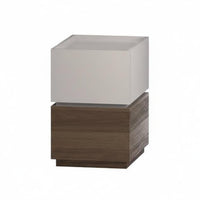 Two-Tone Drawer Unit Minimalist Aesthetic Nightstand Modern Design