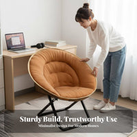 Legless Lounge Chair Foldable Design Padded Floor Seating Chair Adjustable Spinerest Easy to Stow for Young Adults, Meditators