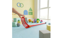 Lightweight Toy Hockey Stick Beginner Hockey Stick with Grid Blade One-Piece Sports Equipment Long-Lasting for Children, Toddlers, Backyard, School