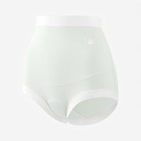 Postpartum Underwear High Waist for Maternity and After Birth, Plus Size Bamboo Fibre Knickers with Silk Gusset