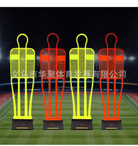 Bendable Self-Returning Soccer Training Mannequin Wall with Rubber Base