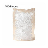 100 Pieces Lash Glue Tray with Flower Wells Compact Lash Tray Portable Holder for Beauticians
