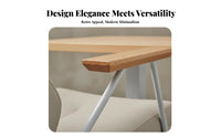 Retro Green Chair and Table Set Utilitarian Design Business-Grade Furniture Wear-Resistant Space-Efficient
