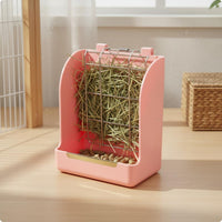 Coil Hay Feeder Easy to Use Wall Mount Hay Rack Space Saving