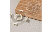 Cookie Carrier with Lid and Handle Plastic for Meal Prep