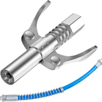 Quick-Release Locking Grease Coupler Heavy-Duty Locking Grease Coupler for Mechanics, Technicians
