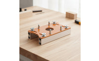 Precision Router Slotting Jig | Handheld, carpentry Routing Fixture, for Workshop