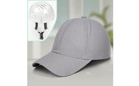Perforated Safety Cap with Chin Strap Breathable Bump Cap with Chin Strap Lightweight Summer for Workers, Commuters, Outdoor Work, Commuting