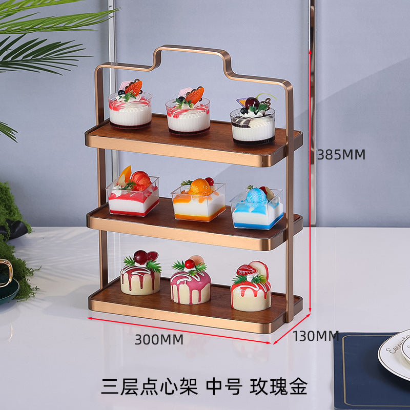 Rose Gold / 3-layer Rack M
