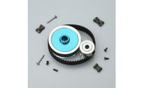 TT02 Belt Drive Low Noise Belt Drive Gear Metal Kit Transmissions Gear Kit