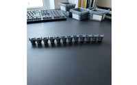 Dark Gray Key Touch Strip Long Narrow Keyboard Conductive Rubber Strip Keyboard Trigger Pad