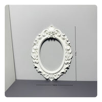 Ornate Oval Wall Frame Intricate Details Ornate Halloween Wall Art