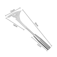 Crevice Weeding Tool Stainless Steel Crack Weeder Detachable Handle Patio Weeding Knife for Gardeners, Garden, Driveway