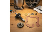 Worm Gear Shaft Assembly Bearing Stand Mixer Worm Gear Heavy Duty Kitchen Repair Part