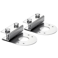 2 Pieces Truck Light Mount Bracket Clamp Style Lamp Holder No Drill Installation Car Lamp Bracket for Underbody, Chassis