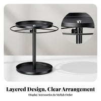 Rotating Eyeglass Stand 360 Rotating Eyewear Organizer Sunglasses Holder Stand Modern Design Sturdy Base,