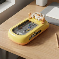 Steering Wheel Game Vehicle Sound Effects Tabletop Driving Challenge Game Trains Attention Obstacle Avoidance Car Toy for Kids