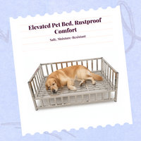 Stainless steel dog bed mesh