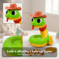 Molded Plastic Coiled Snake Toy Gift Box Electric Prank Snake Toy