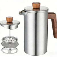 304 Stainless Steel French Press Coffee Maker