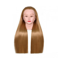 Hair Styling Practice Head Realistic Face Beauty Training Item
