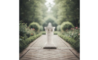 Roman Column Pedestal Architectural Classical Pedestal Decorative Roman Column for Patio, Courtyard, Balcony