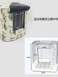 刺星球鹦鹉云梯优嗖折叠笼枫林外带笼罩子防风遮阳保暖笼衣罩衣
