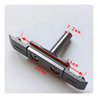 Aluminum alloy security breaksecurelock point, T-nail handle, door opening hardware attachment, protected fixing
