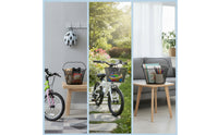 Smooth Handlebar Basket with Straps Removable Bike Basket with Handle Long-Lasting Ergonomic for Toddlers