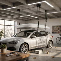 Roof-Mounted Pulley Hanger Thick Hooks Overhead Storage Lift Heavy Duty